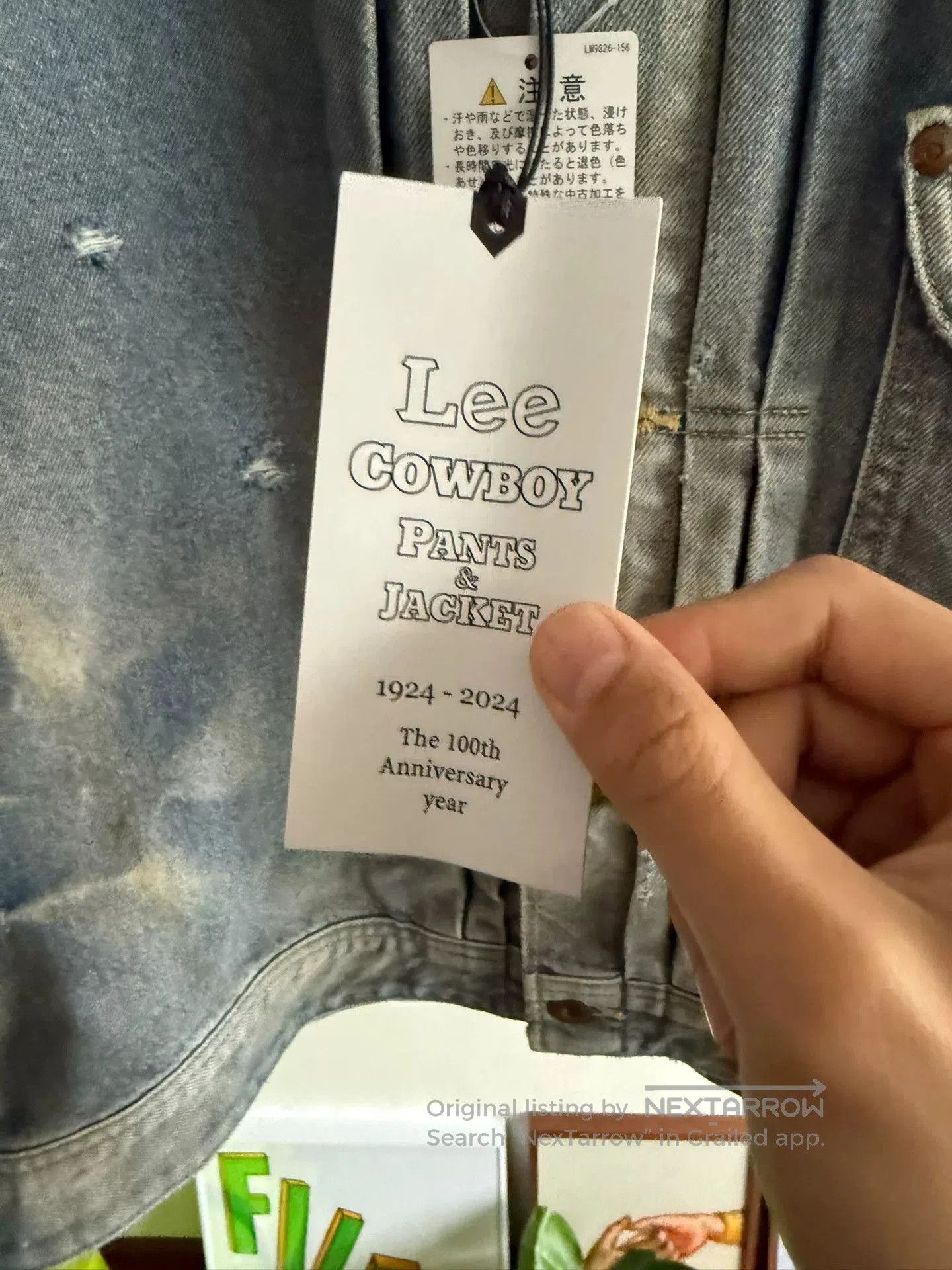 Lee Lee Cowboy 100th Anniversary Denim Jacket. Size US L / EU 52-54 / 3 - 3 Thumbnail