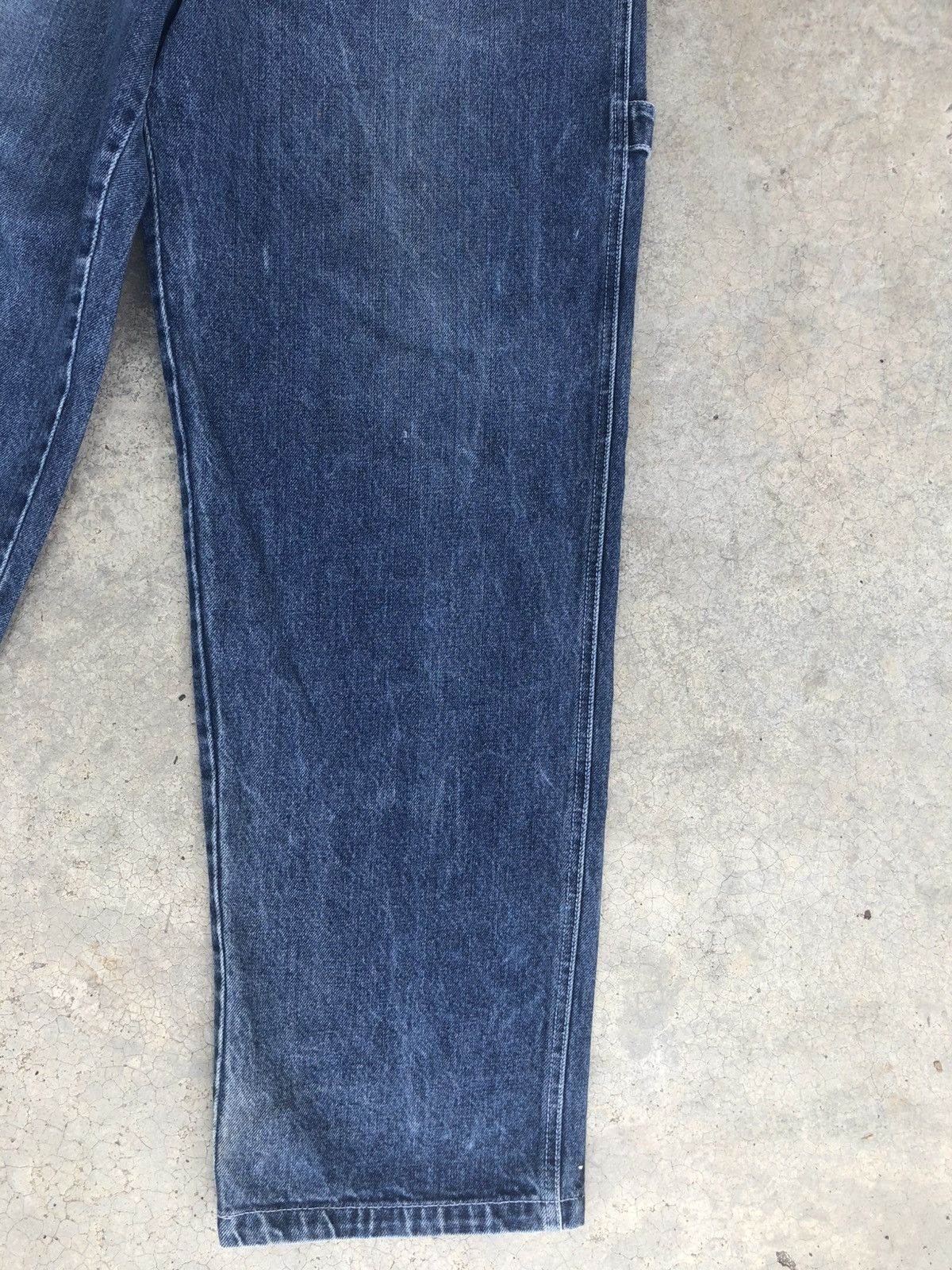 Southpole Vintage Southpole Baggy Carpenter Embroidered Jeans Size US 35 - 7 Thumbnail