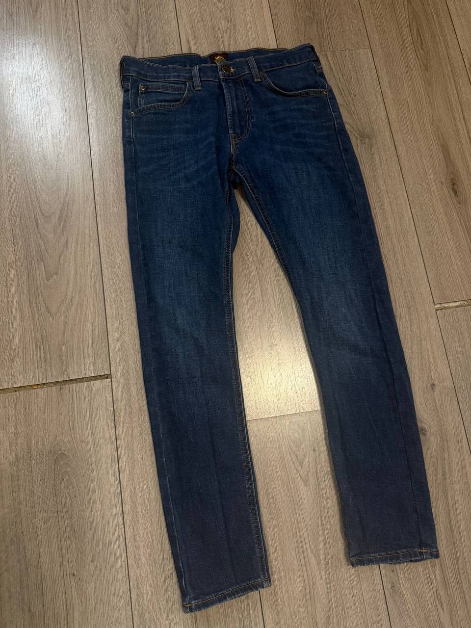 Lee Vintage Lee Straight Leg Jeans Dark Wash W29 L30 Blue Mens Size US 30 / EU 46 - 2 Thumbnail