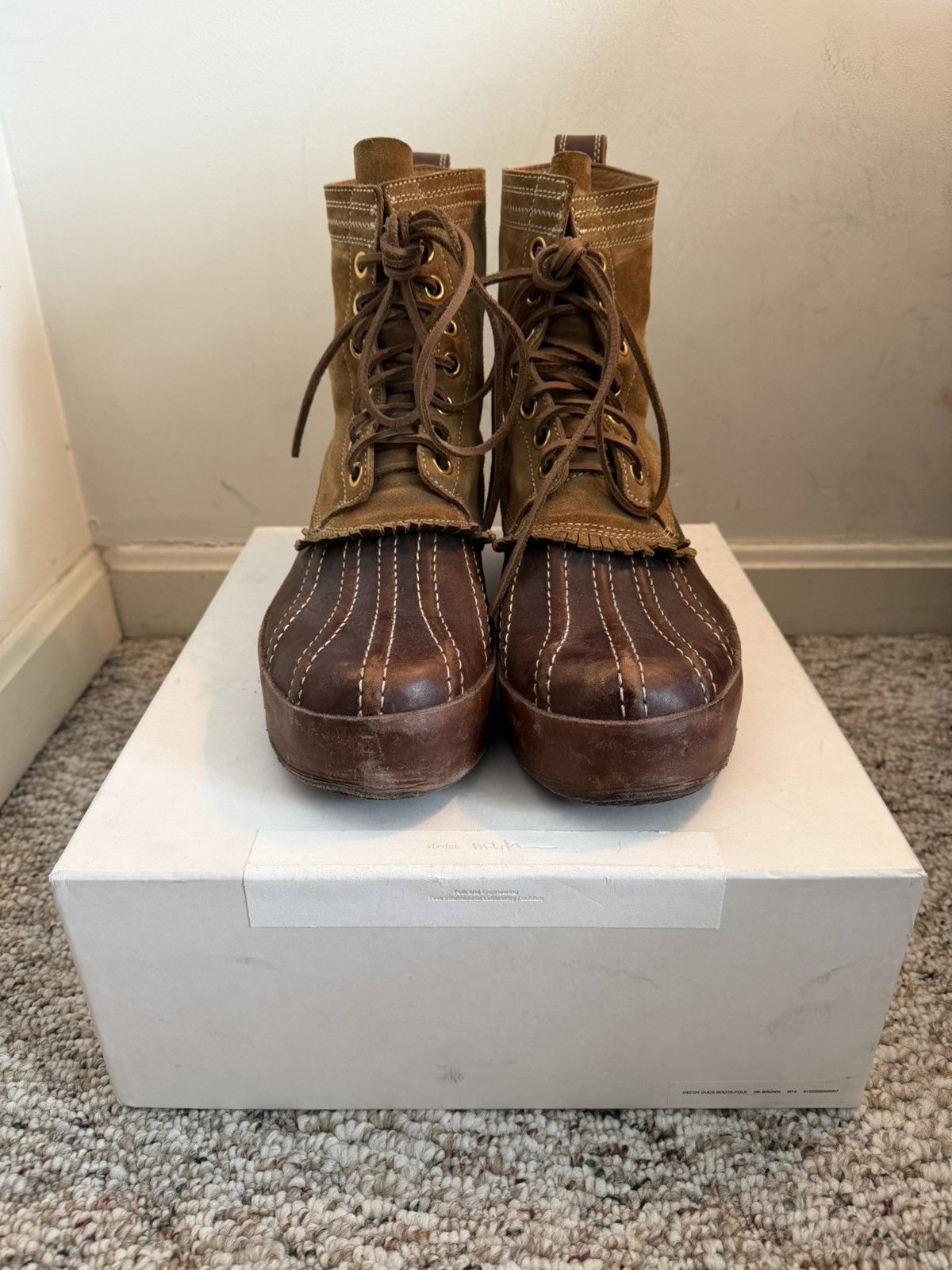 Visvim Visvim Decoy Duck Boots A/W-22 Size US 12 / EU 45 - 2 Thumbnail