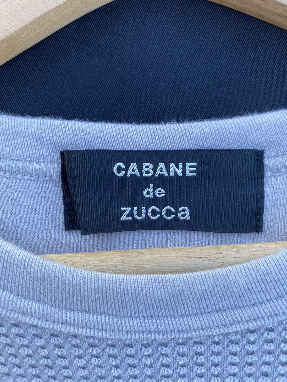 CABANE de ZUCCa Rare Cabane de Zucca by Issey Miyake Waffle Tshirt Size US XXL / EU 58 / 5 - 7 Thumbnail