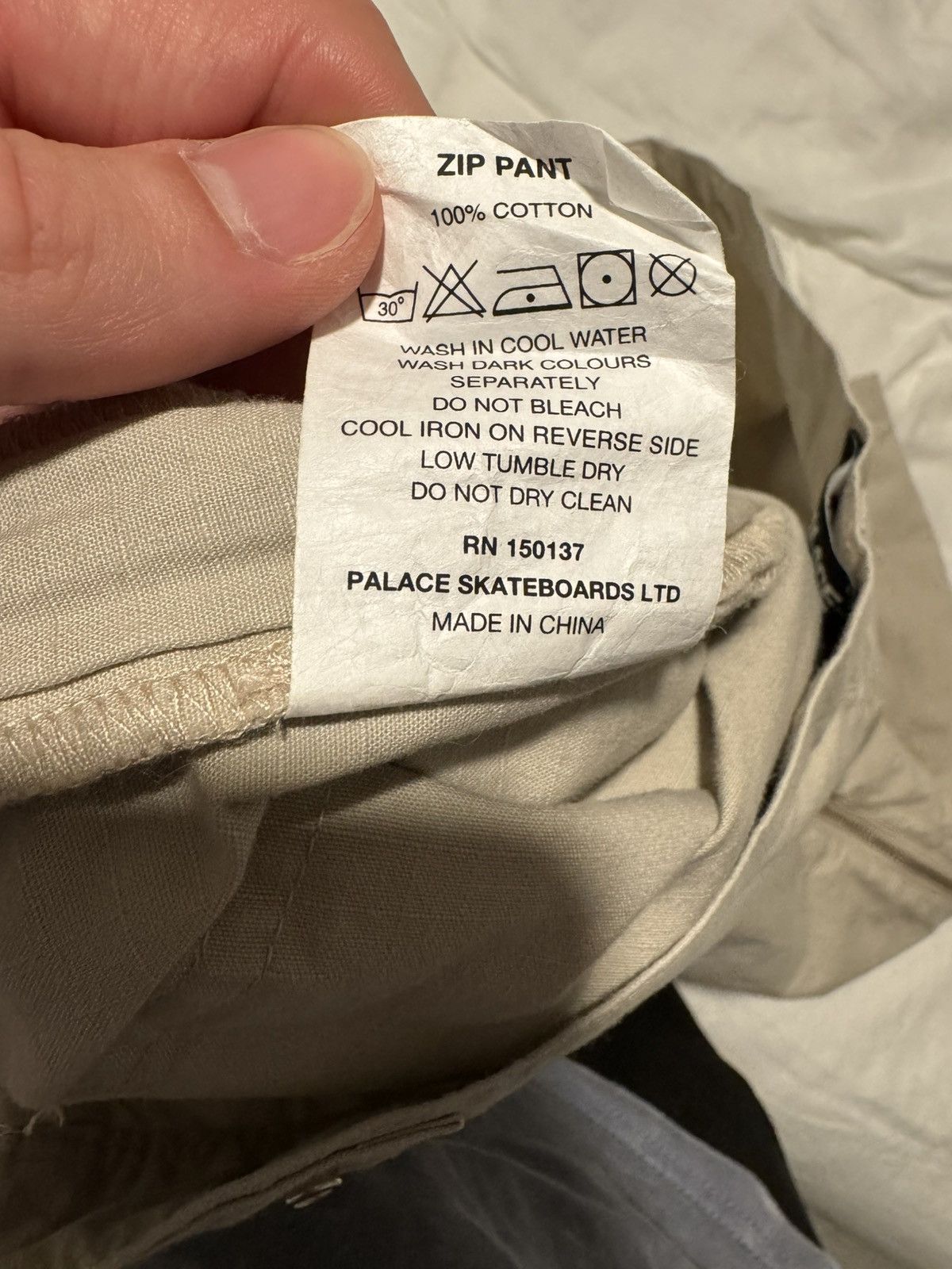 Palace Palace khaki side zip pants Size US 32 / EU 48 - 5 Thumbnail