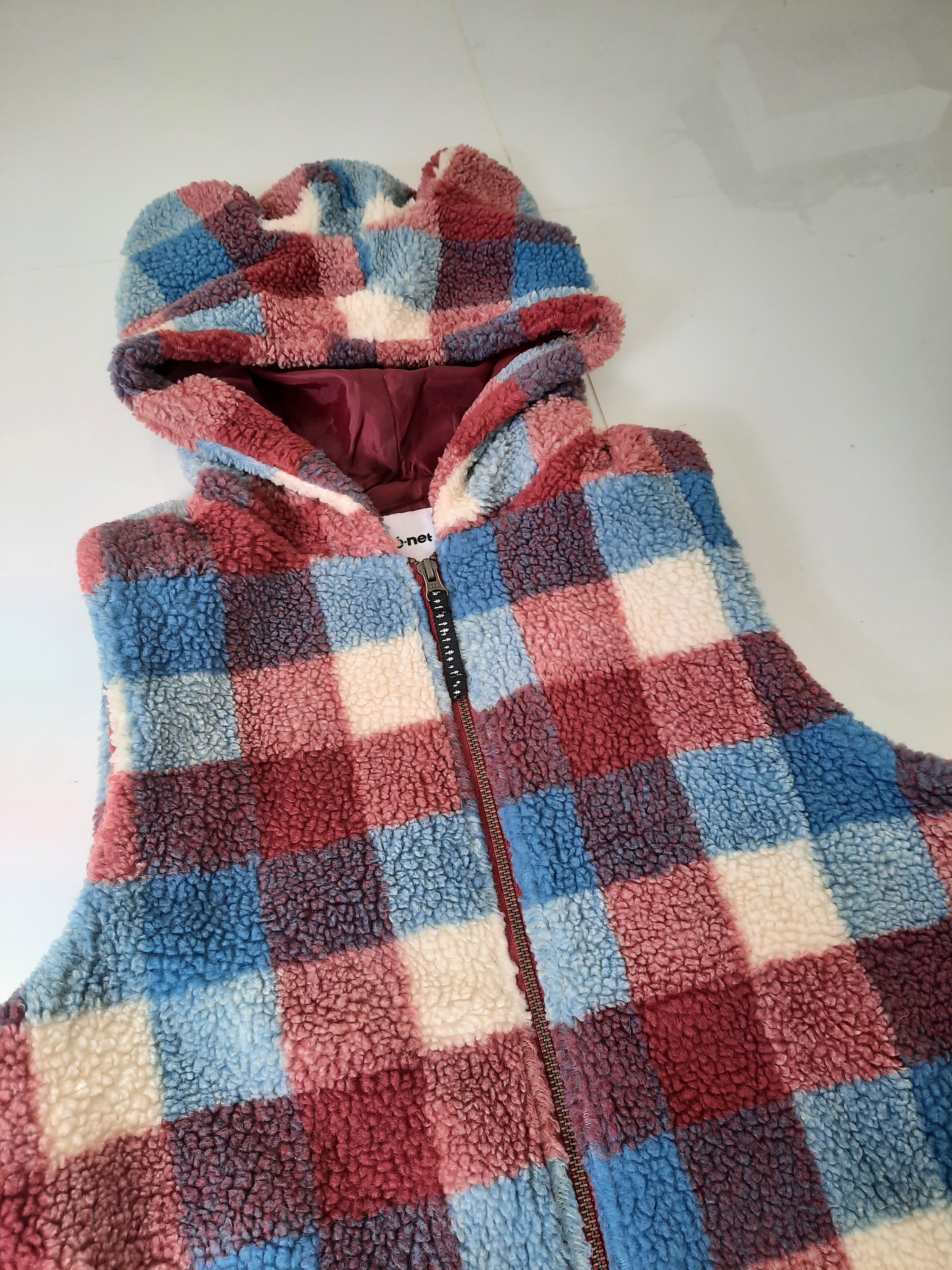 Issey Miyake Rare Ne-net Bear Ear Hoodie Vest Size US M / EU 48-50 / 2 - 4 Thumbnail