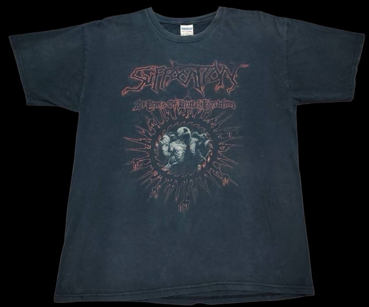 Band Tees 💥Metal Head💥Vintage 00s SUFFOCATION Death Metal Shirt F682 Size US L / EU 52-54 / 3 - 1 Thumbnail