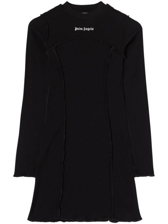 Palm Angels PALM ANGELS Women Mid Skirts PWDH004F23FAB001 1003 Black Size XS / US 0-2 / IT 36-38 - 1 Thumbnail