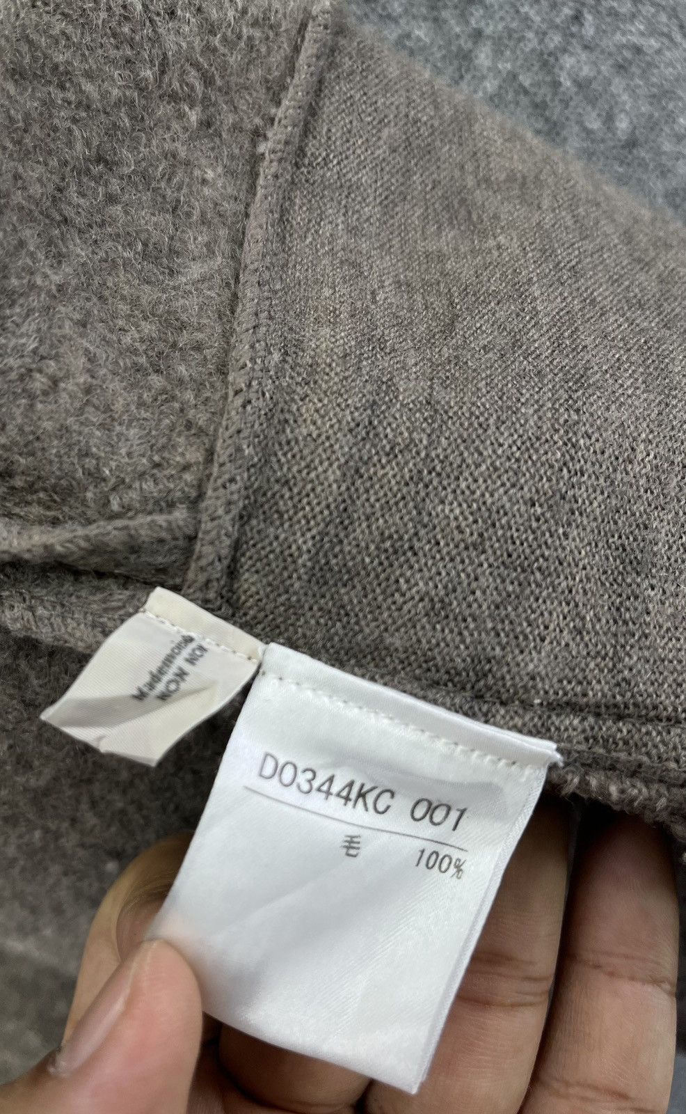 Issey Miyake Issey Miyake Mademoiselle Non Non Wool Cardigan Jacket Size M / US 6-8 / IT 42-44 - 7 Thumbnail