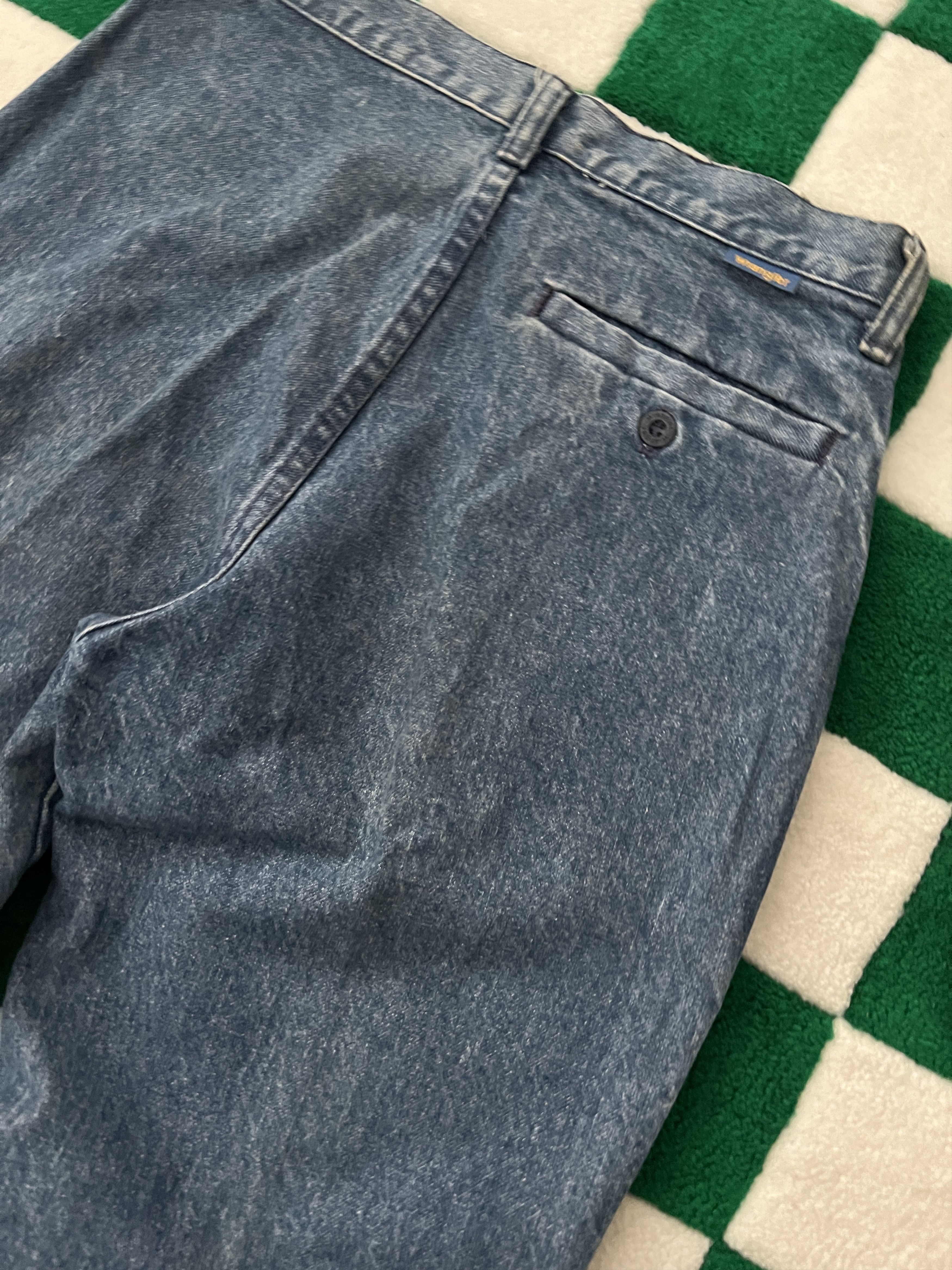 Vintage Vintage 90s Wrangler Washed Denim Jeans W30 L30 Size 30" / US 8 / IT 44 - 6 Thumbnail