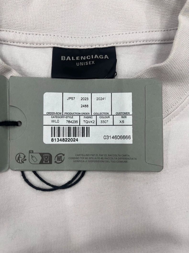 Balenciaga Balenciaga Love WIFI Signal Letter Logo Printed Short Slee Size US XS / EU 42 / 0 - 3 Thumbnail