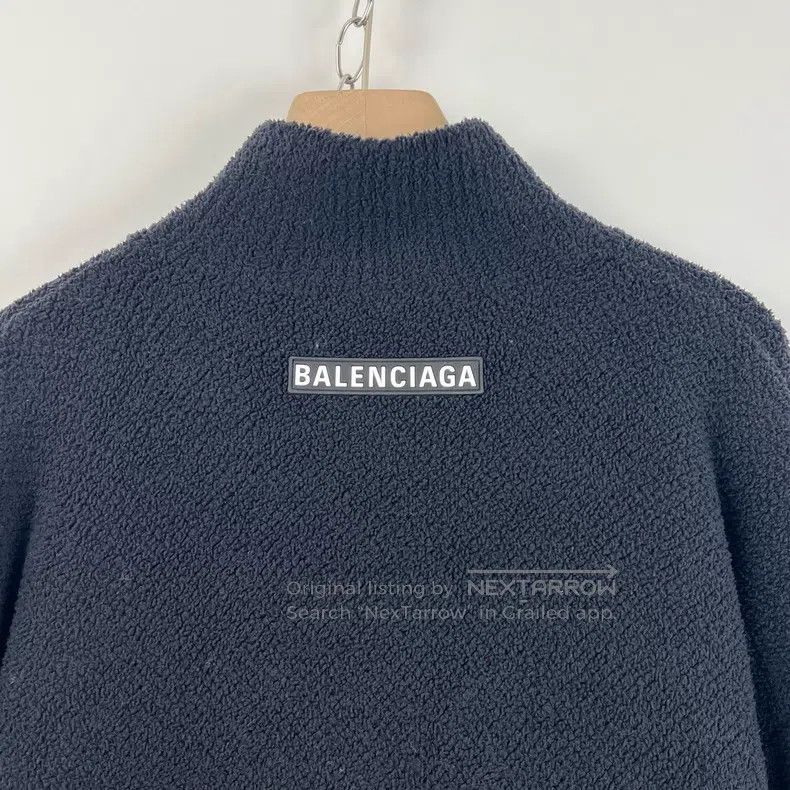 Balenciaga Balenciaga Ski series polar fleece high-neck zip-up top Size US L / EU 52-54 / 3 - 6 Thumbnail