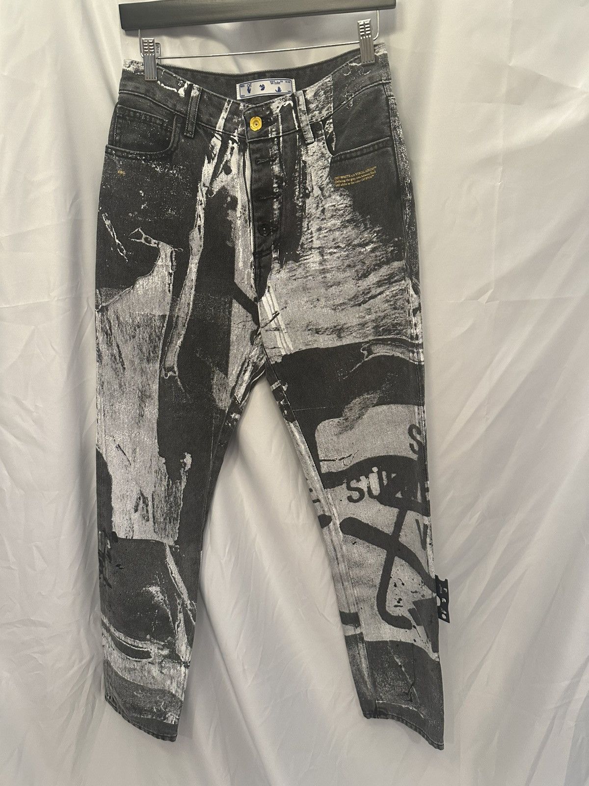 Off-White OFF WHITE GRAFF DENIM Size US 28 / EU 44 - 1 Thumbnail