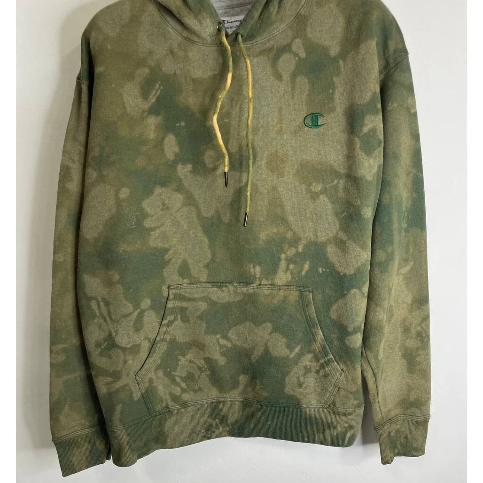 Champion Vintage Champion Tie Dye Hoodie Pullover Sweatshirt Size L Size US L / EU 52-54 / 3 - 2 Thumbnail
