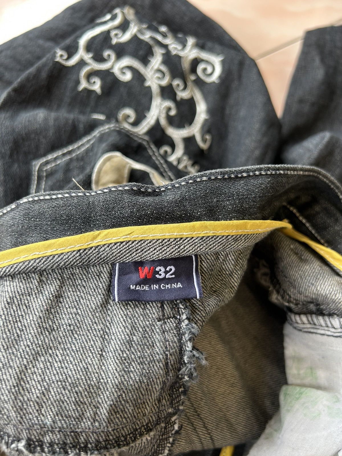 Coogi Coogi Spellout Embroidered Jeans Size US 32 / EU 48 - 12 Thumbnail