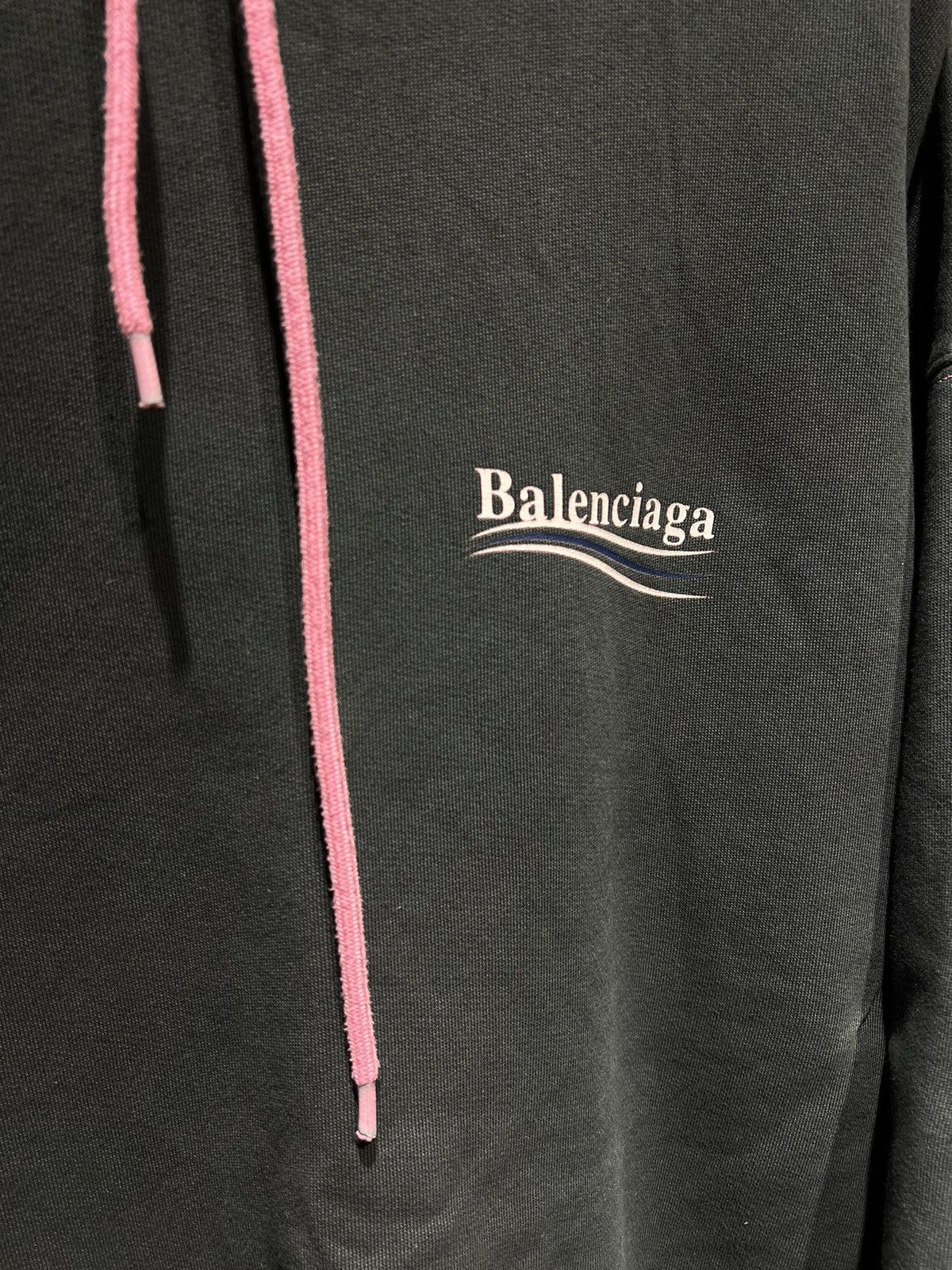 Balenciaga 🚨 Balenciaga hoodie Political Campaign Logo Blue Coke Wave Size US S / EU 44-46 / 1 - 4 Thumbnail