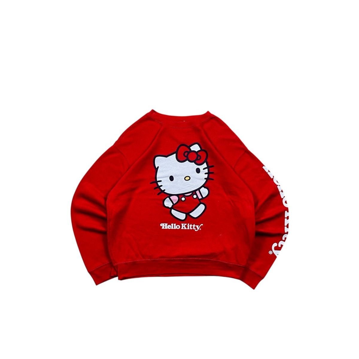 Japanese Brand Hello Kitty by Sanrio Iconic Cartoon Boxy Crewneck Size S / US 4 / IT 40 - 1 Thumbnail