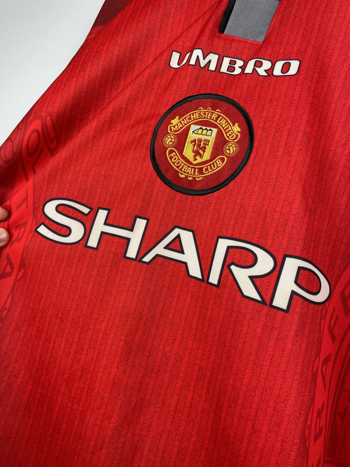 Vintage 6# STAM Manchester United 90’s Soccer Jersey Size US L / EU 52-54 / 3 - 7 Thumbnail