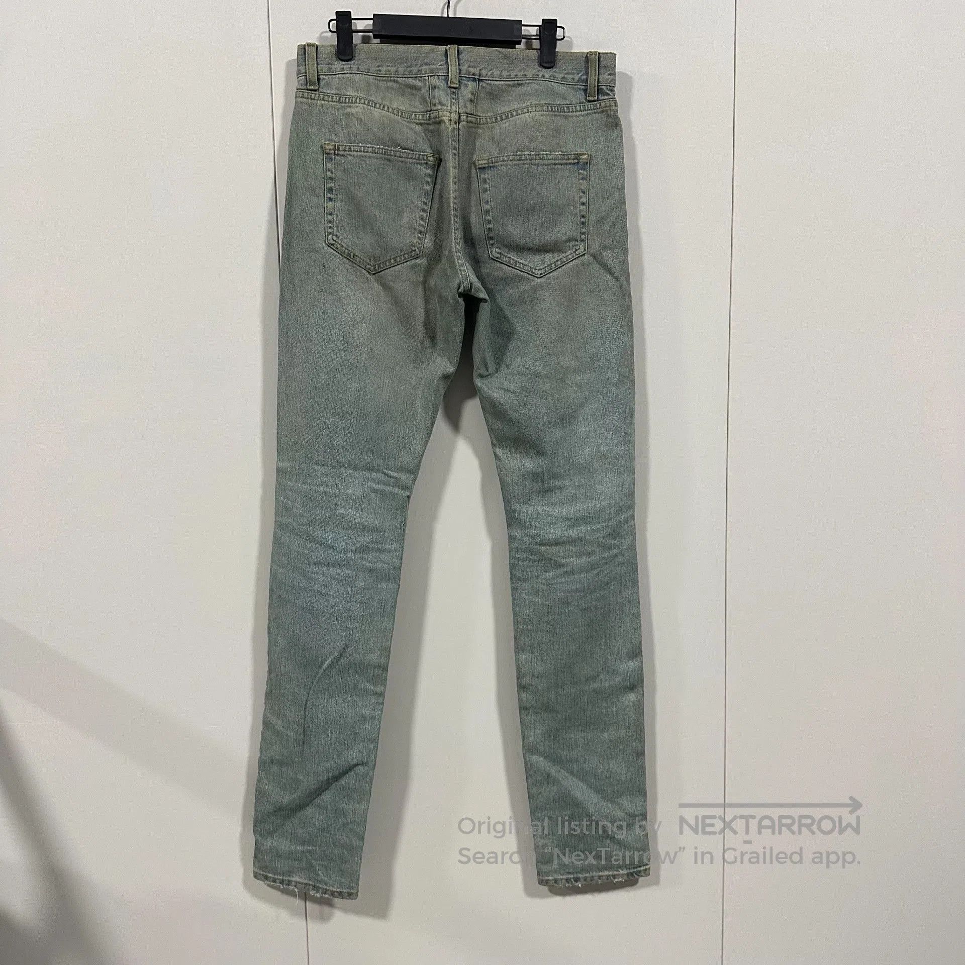 Saint Laurent Paris Saint Laurent 16SS D02 Blue Jeans. Size US 30 / EU 46 - 2 Thumbnail