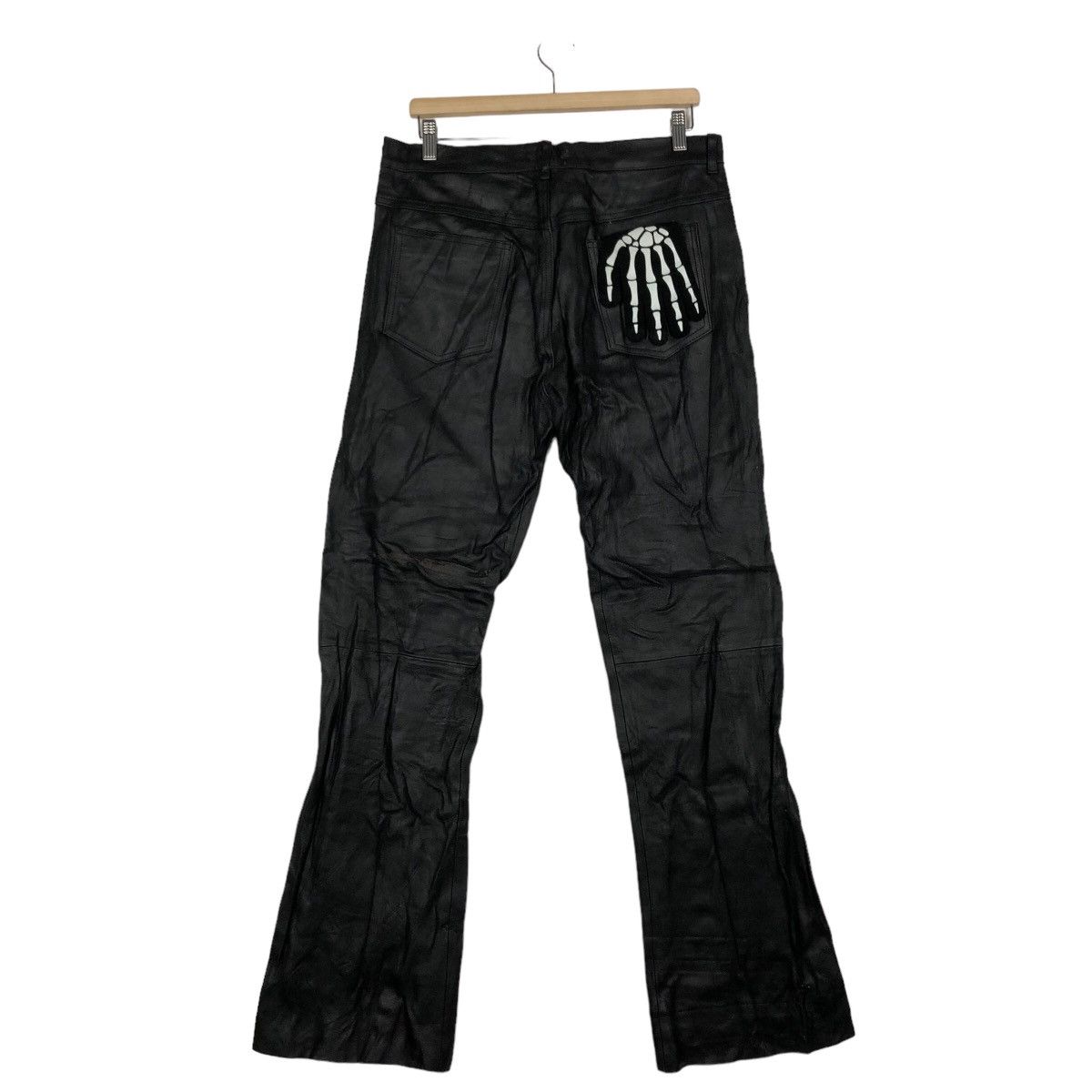 Genuine Leather 🔥90’s Genuine Leather Pants Riot Riot Franker Raff Simons Size US 32 / EU 48 - 7 Thumbnail