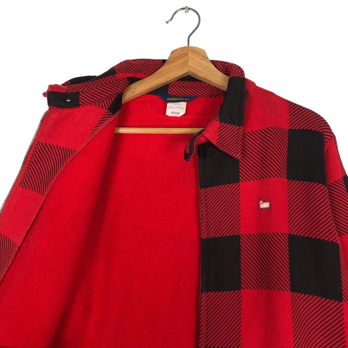 Japanese Brand 🔥Vintage Bomber Jacket Woolrich Tartan Design Punk Design Size US M / EU 48-50 / 2 - 10 Thumbnail