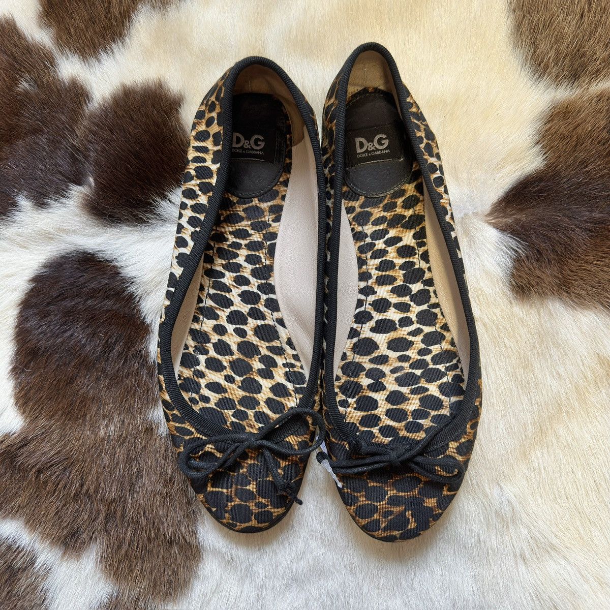 Dolce & Gabbana Vintage Dolce&Gabbana leopard ballet flats Size US 6 / IT 36 - 5 Thumbnail