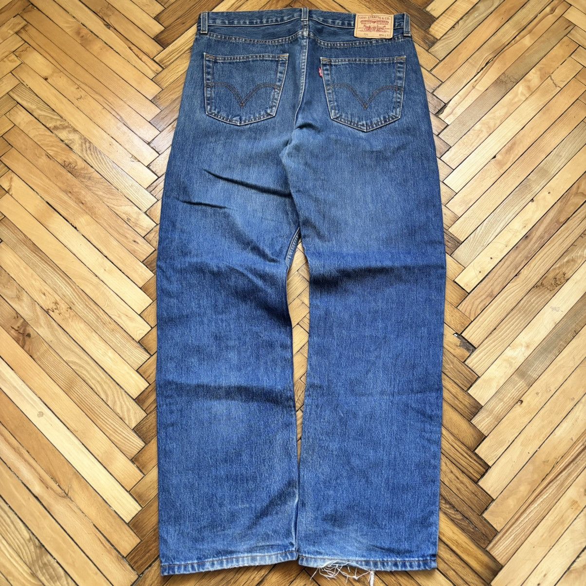 Levi's Vintage Y2K Levi’s 751 02 denim pants Japan style Size US 36 / EU 52 - 2 Thumbnail