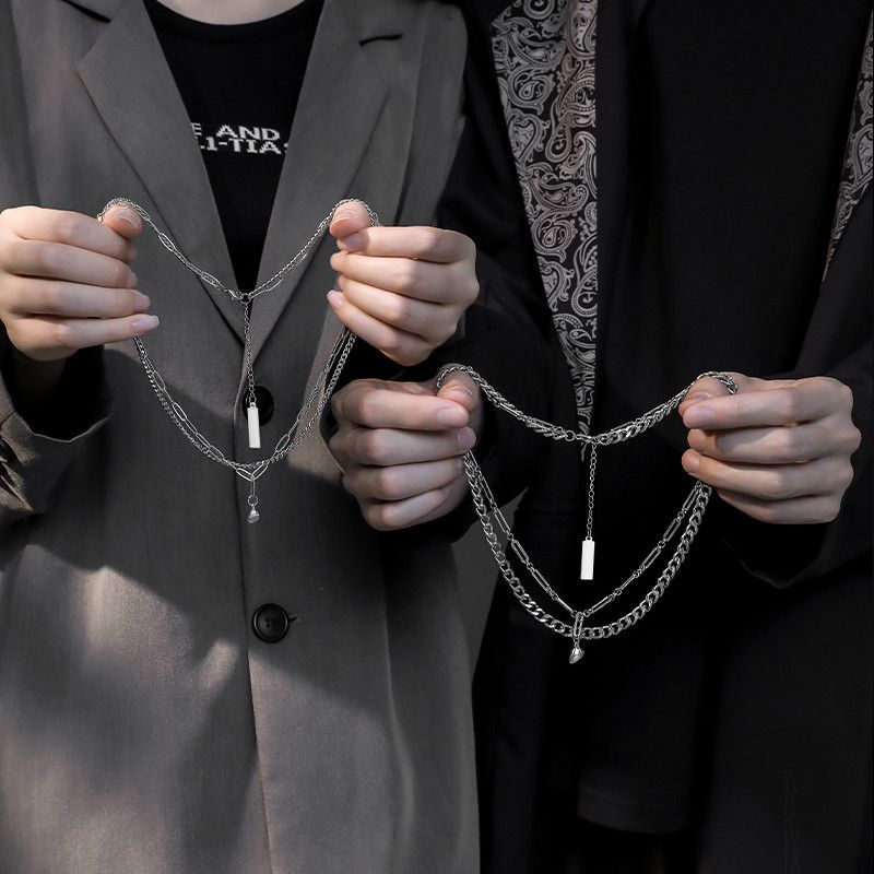 Other Dark STEAL! Y2K Chains Necklace Chain Size ONE SIZE - 3 Thumbnail