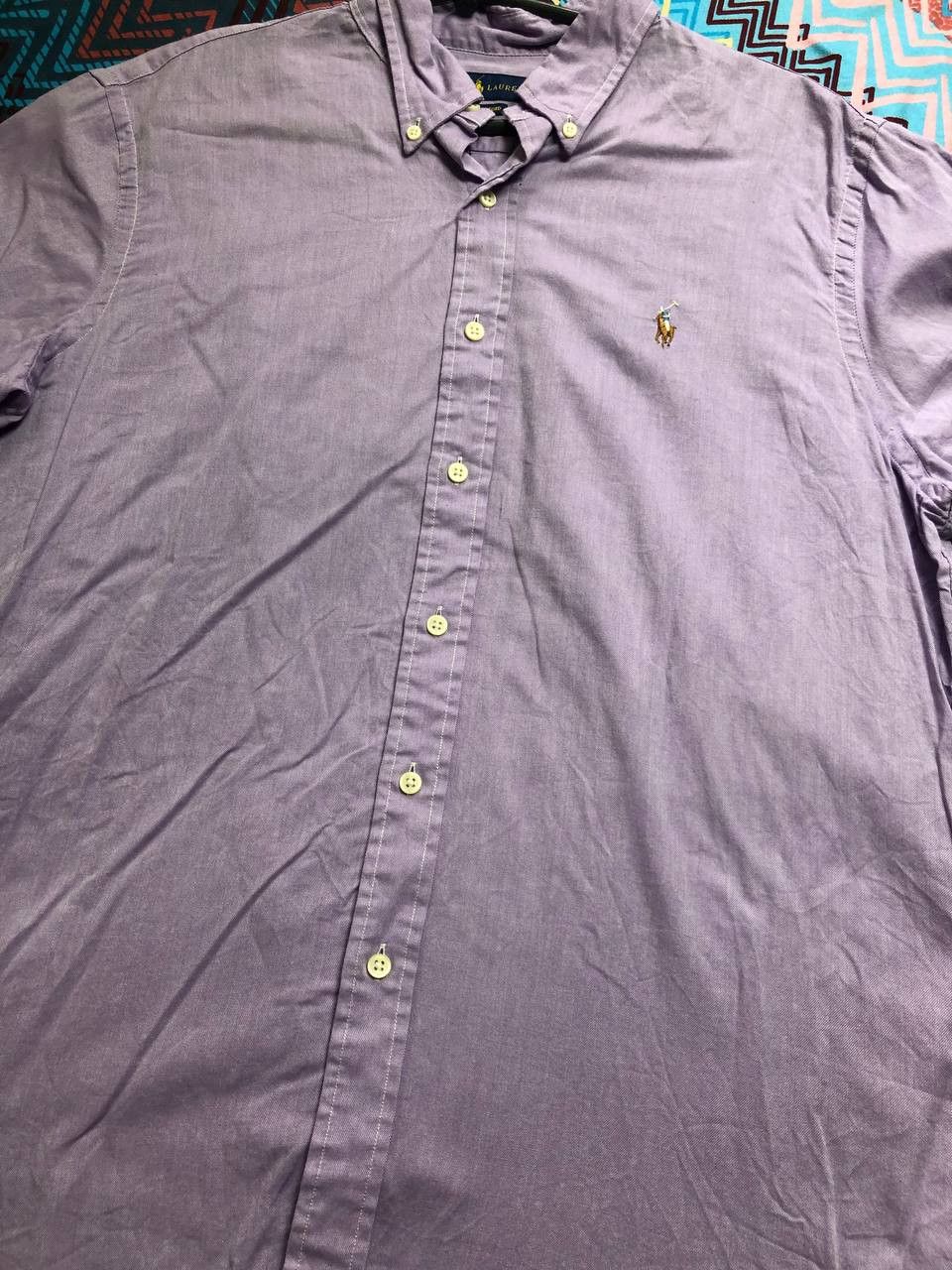 Ralph Lauren Vintage Y2K CHAMBRAY OXFORD shirt Ralph Lauren streetwear Size US L / EU 52-54 / 3 - 7 Thumbnail