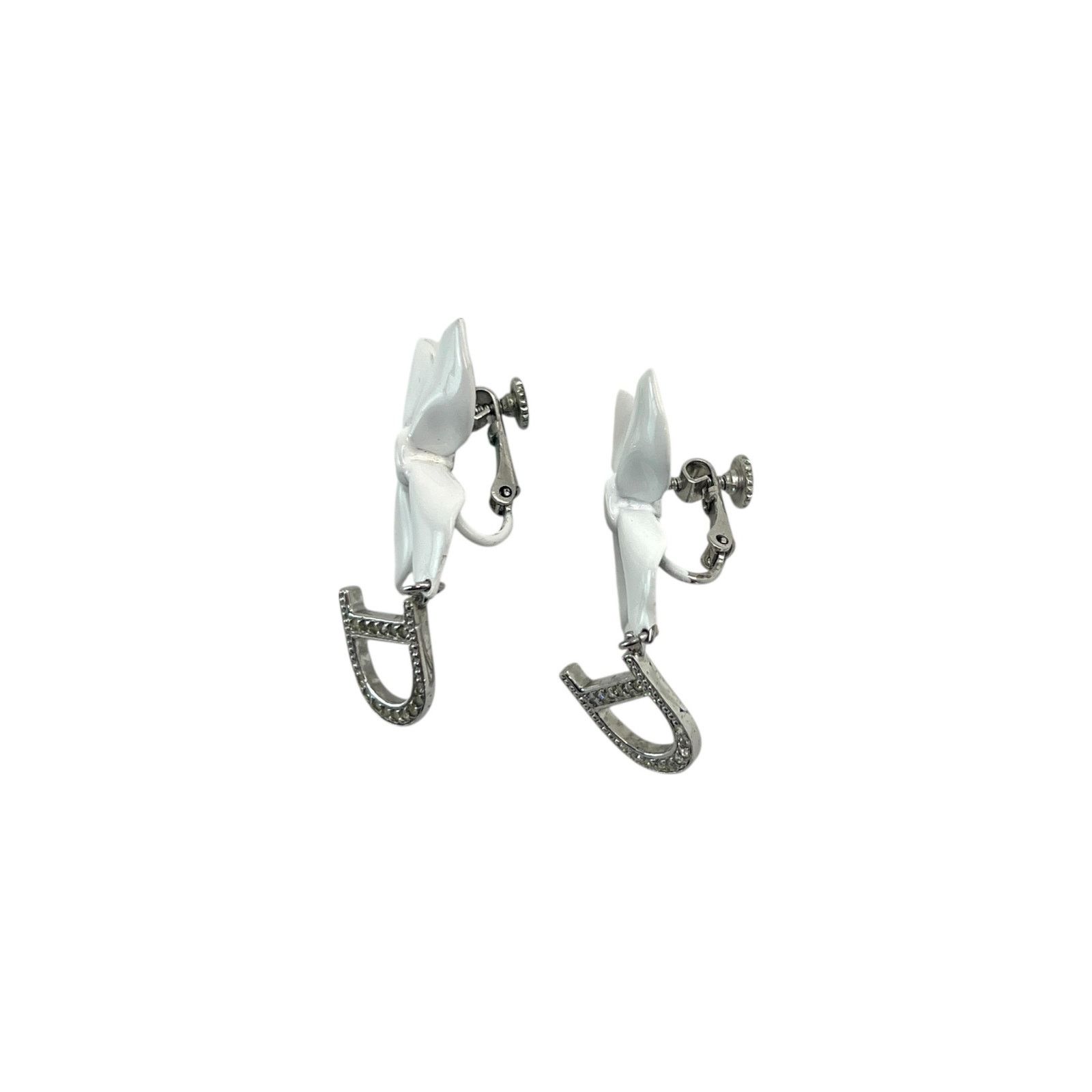 Dior Dior Vintage Flower Earrings Size ONE SIZE - 5 Thumbnail