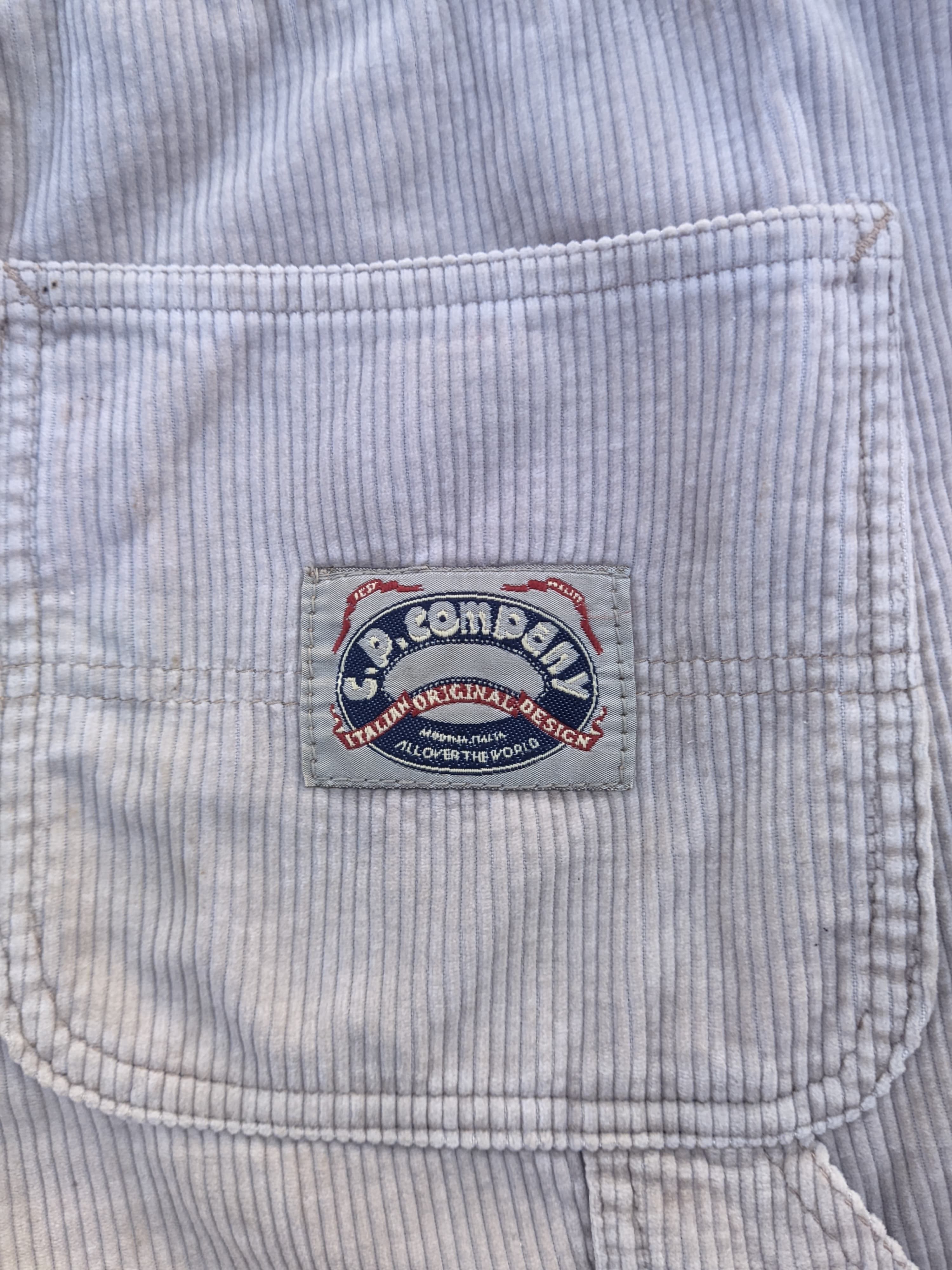 C.P. Company Vintage 80s C.P Company Corduroy Carpenter Pants Size US 31 - 3 Thumbnail