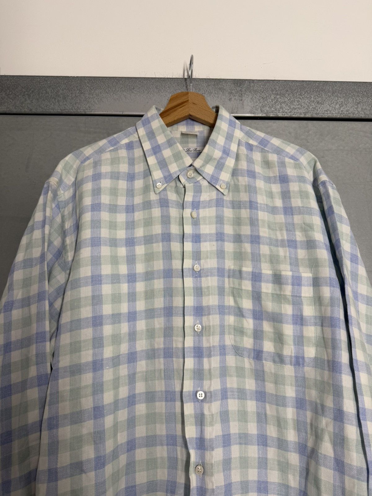 Loro Piana Loro Piana Linen Shirt Size US XXL / EU 58 / 5 - 5 Thumbnail