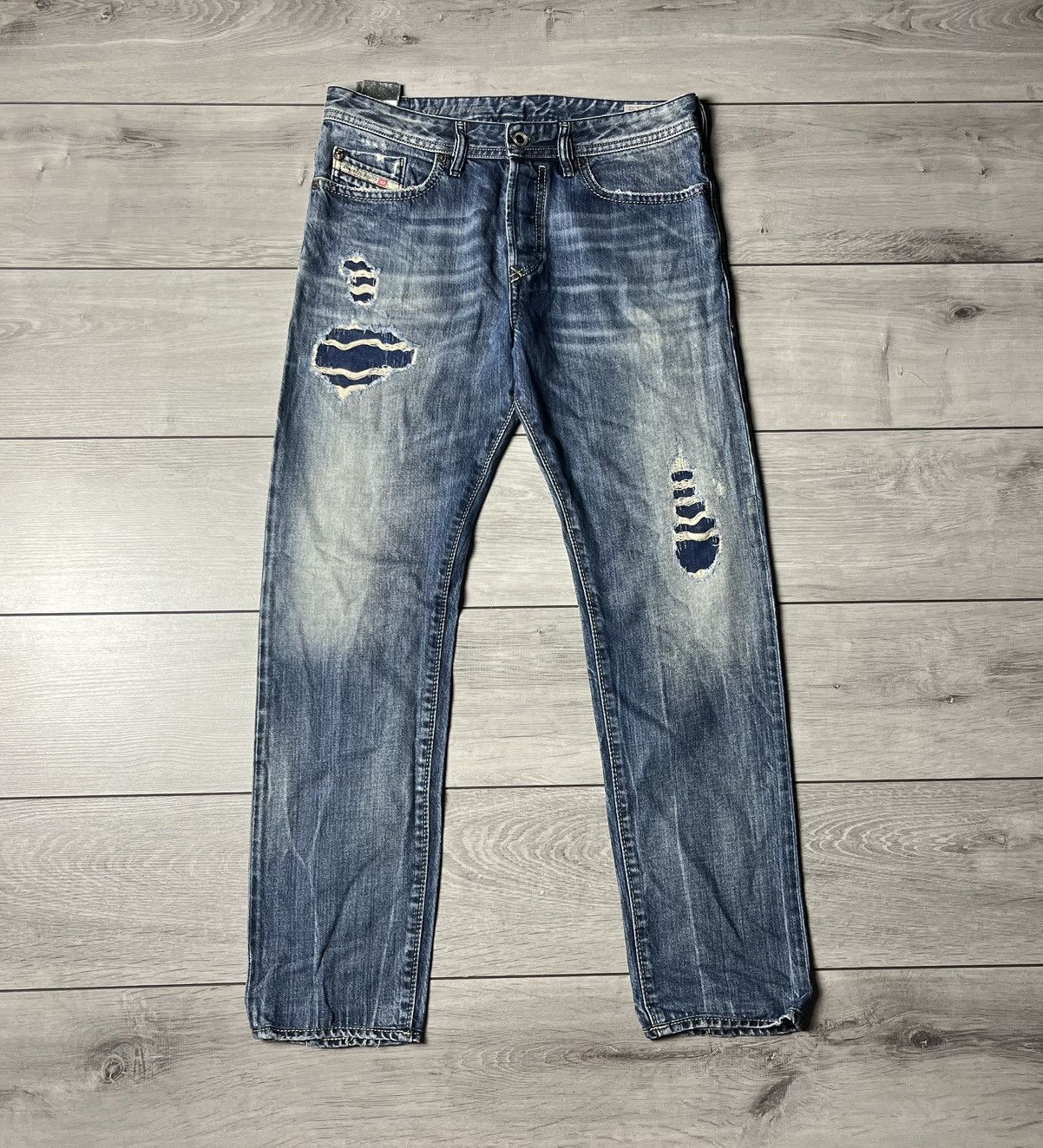 Diesel Diesel denim jeans distressed y2k mod. Buster size 31/32 Size US 31 - 1 Thumbnail