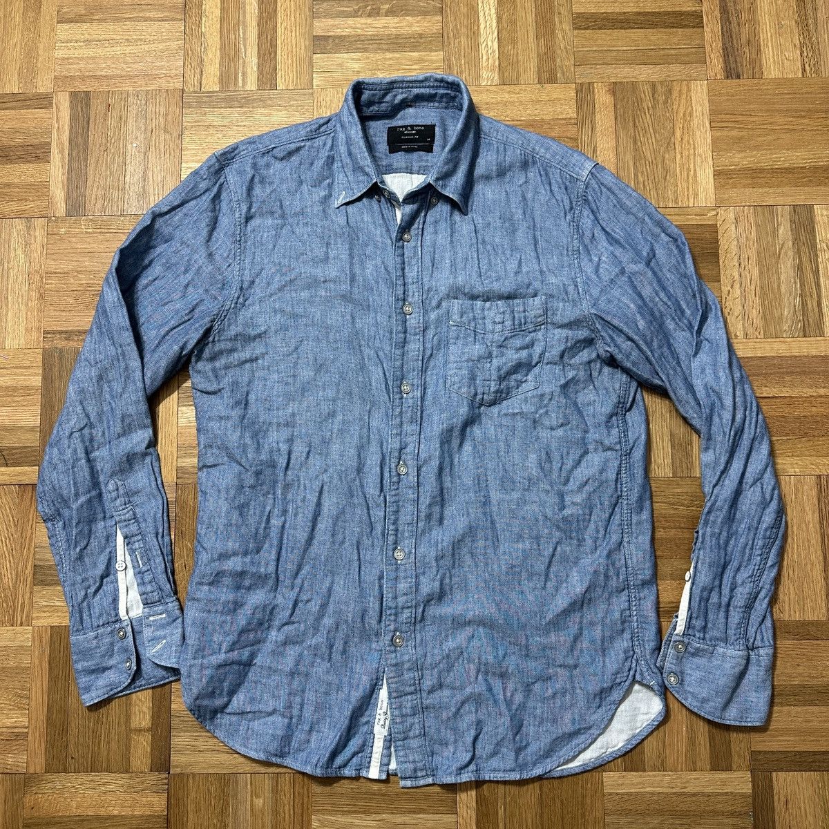 Rag & Bone Rag & Bone chambray shirt Size US M / EU 48-50 / 2 - 1 Thumbnail