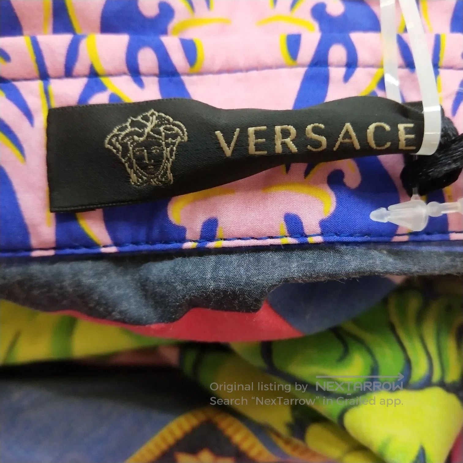 Versace Versace Men's M Cotton Crew Neck Logo T-shirt. Size US M / EU 48-50 / 2 - 2 Thumbnail