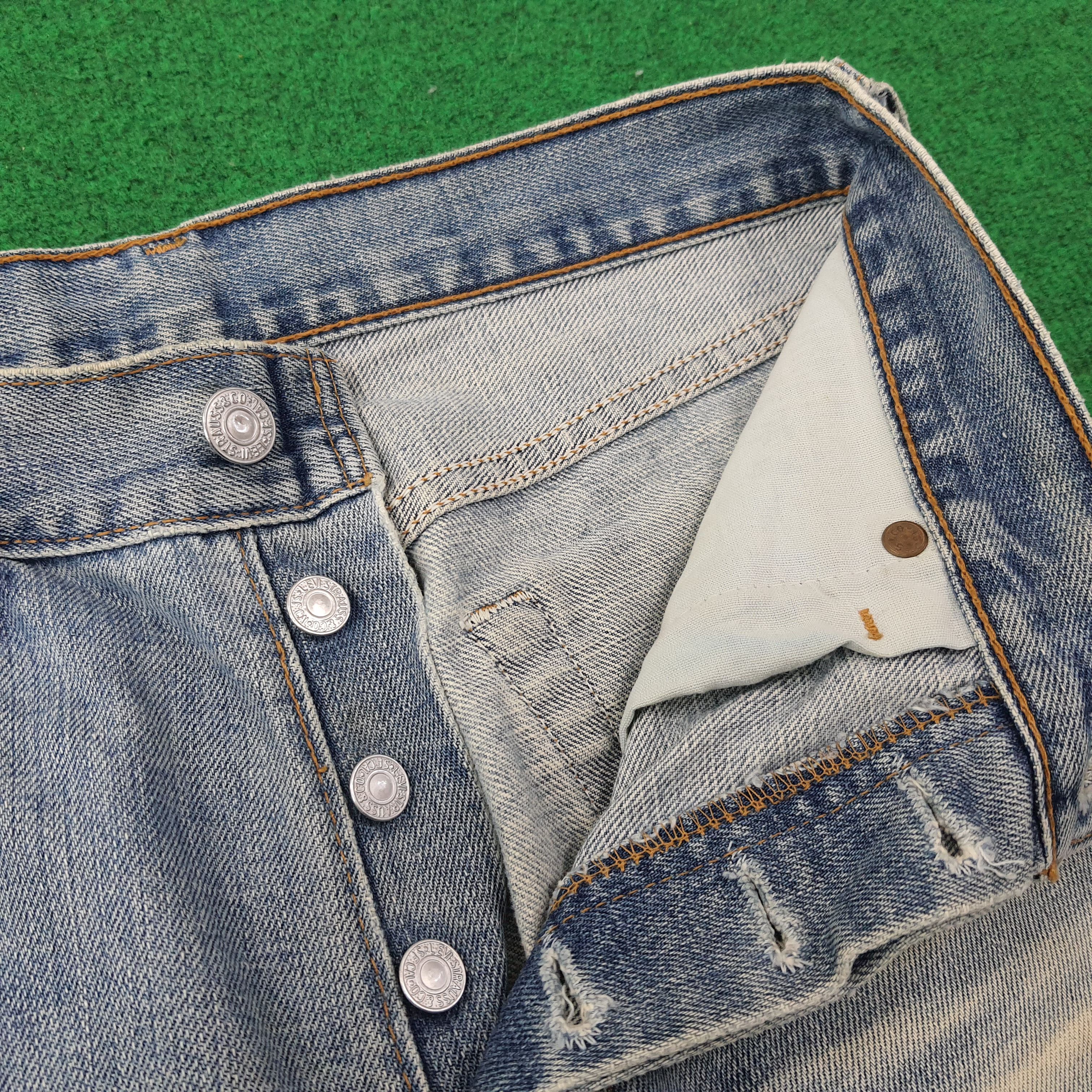 Levi's Vintage Levi's 501 Distressed Style Jeans C228N35 Size US 28 / EU 44 - 6 Thumbnail