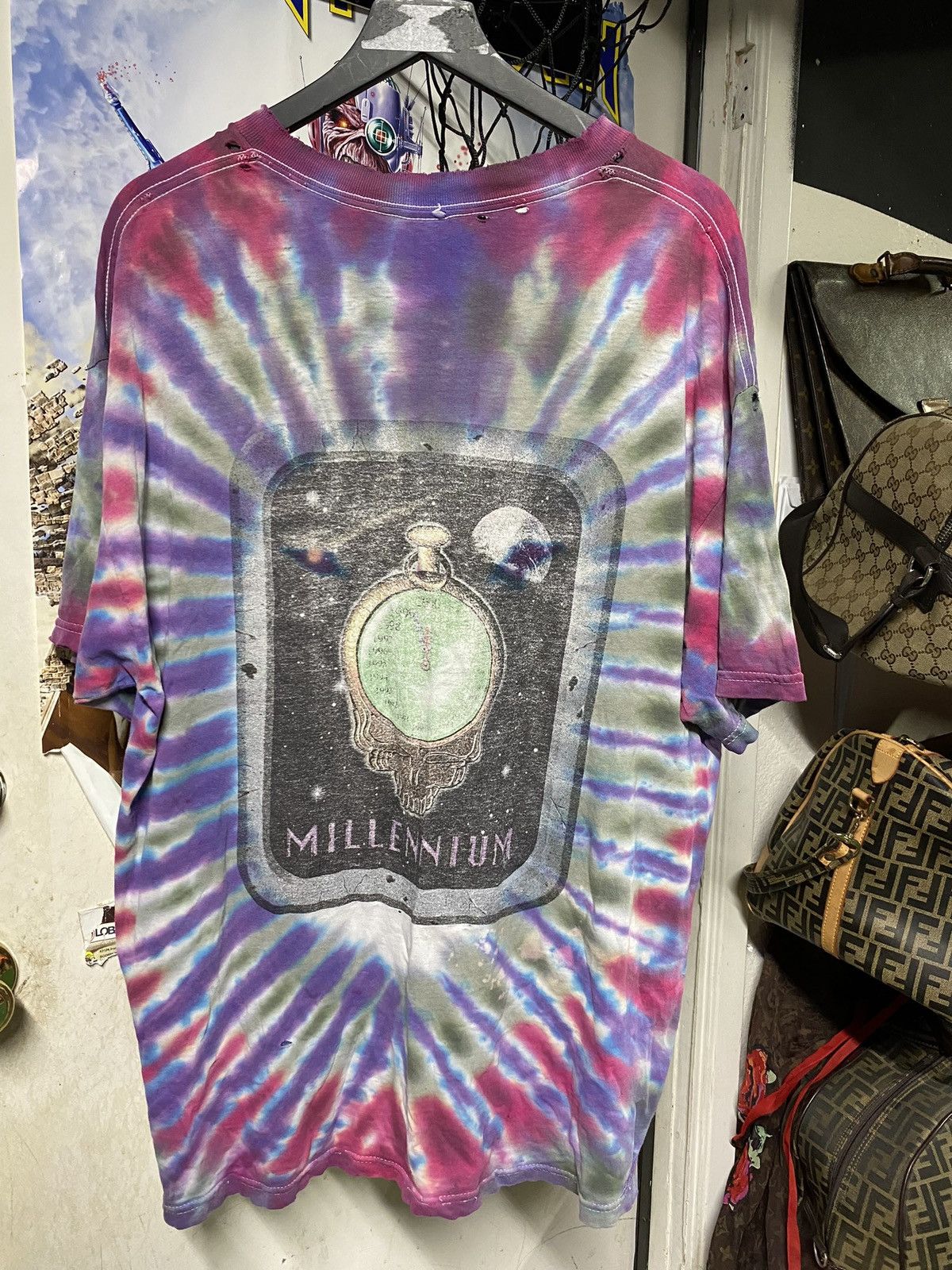 Vintage 90’s Vintage Grateful Dead Tiedye Band Tee Shirt XLarge Size US XL / EU 56 / 4 - 7 Thumbnail