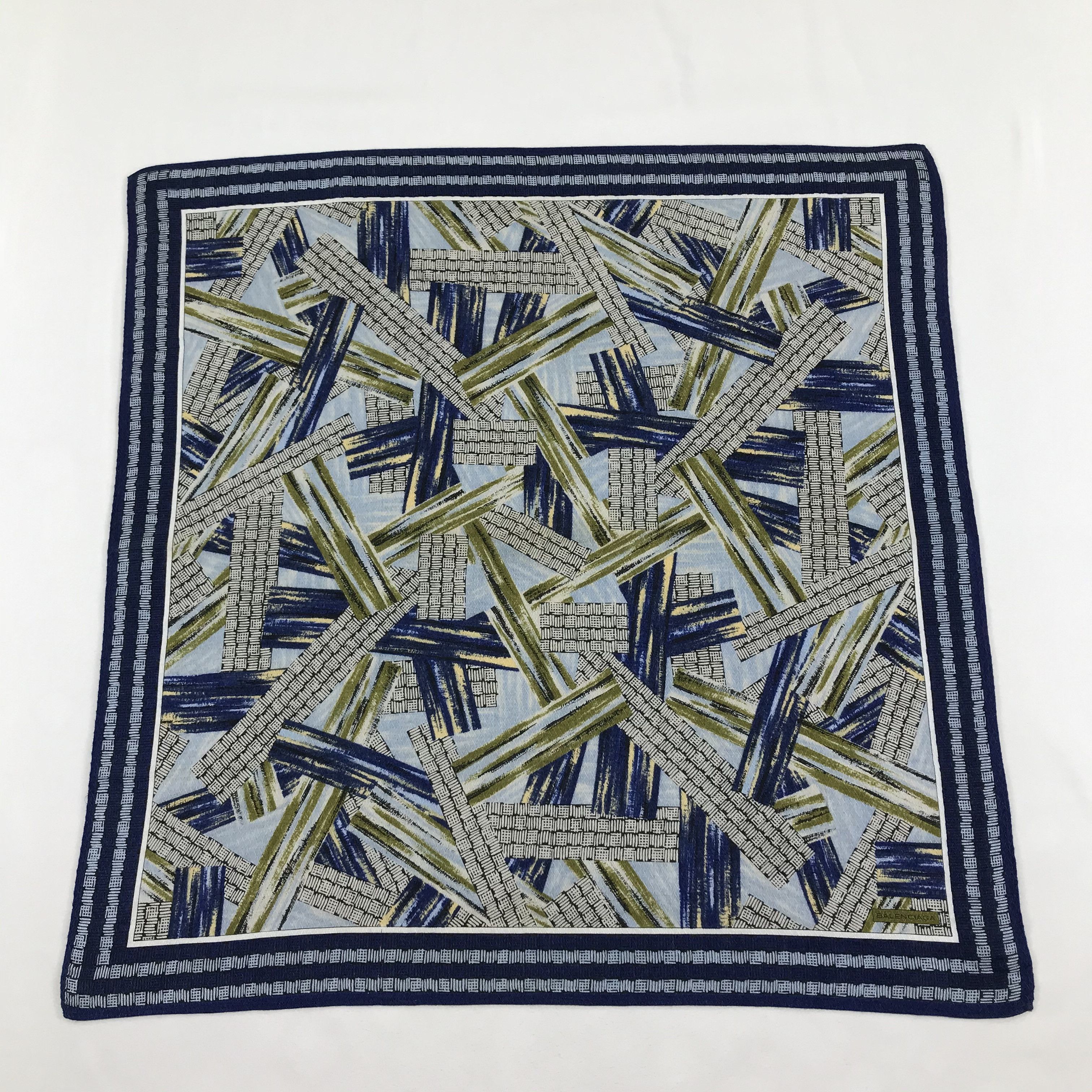 Vintage Balenciaga Handkerchief Neckerchief Bandana H633 Size ONE SIZE - 1 Thumbnail