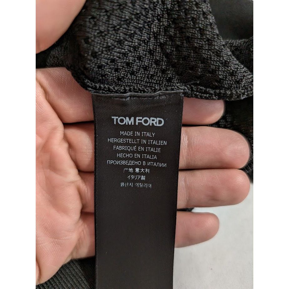 Tom Ford o1rshd1 Zip Hoodie in Black Size US S / EU 44-46 / 1 - 14 Thumbnail