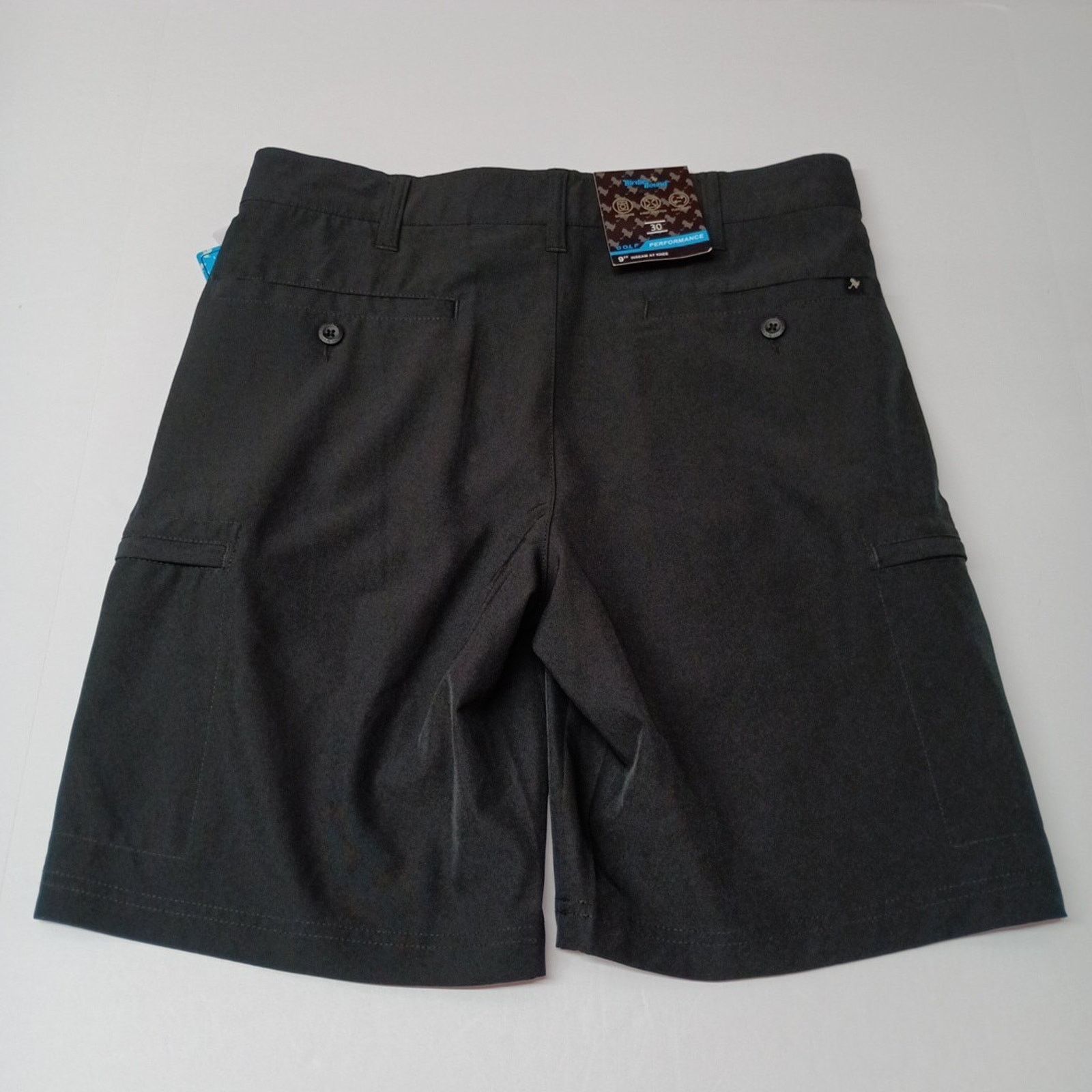Other Birdie Bound Cargo Shorts Mens 30x9 Black Stretch Flex Waist Size US 30 / EU 46 - 5 Thumbnail