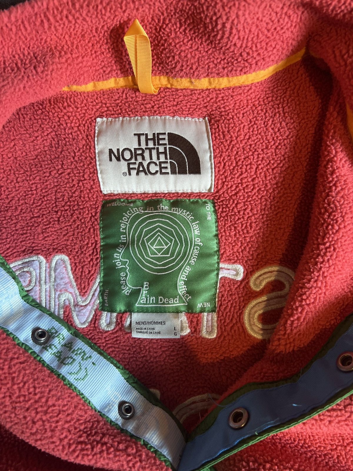 Brain Dead × The North Face North Face x Brain Dead 89 Placket Pullover Fleece Size US L / EU 52-54 / 3 - 5 Thumbnail