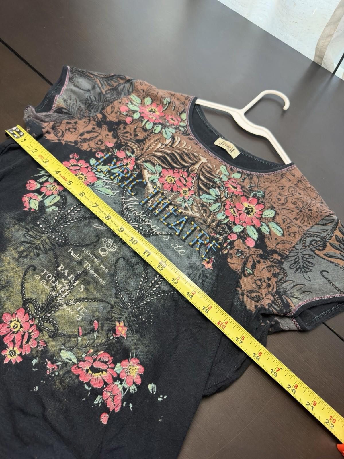 Faded Glory Y2K Jamee J. Blue Tan Floral Grunge Short M Punk Size M / US 6-8 / IT 42-44 - 6 Thumbnail