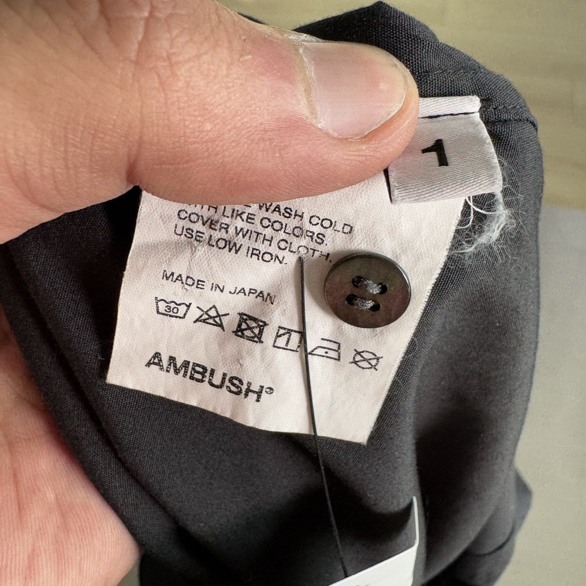 Ambush Design Ambush collarless button up with choker Size US S / EU 44-46 / 1 - 3 Thumbnail