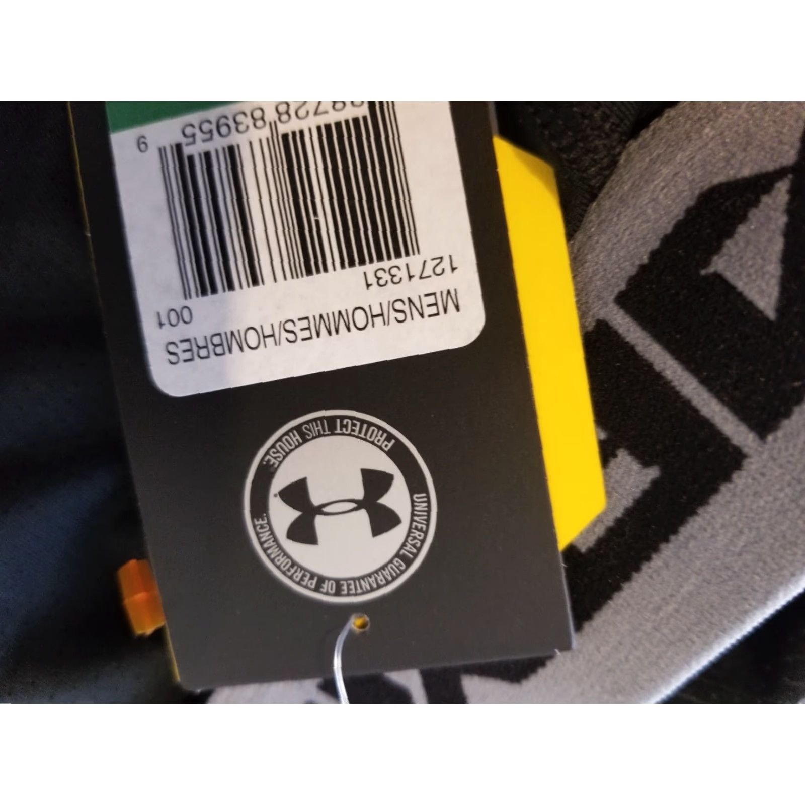 Under Armour Under Armour Pants Mens L Black Athletic Sweatpants Workout Gym Size US 33 - 6 Thumbnail