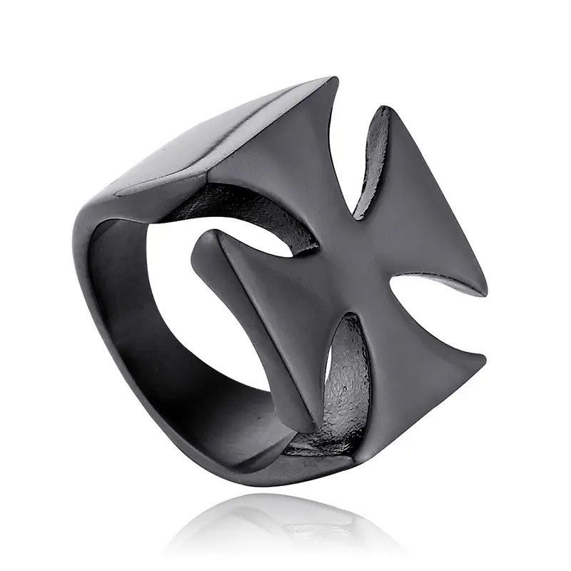 Designer × Jewelry × Vintage Cross Knights Templar Ring Size ONE SIZE - 1 Thumbnail