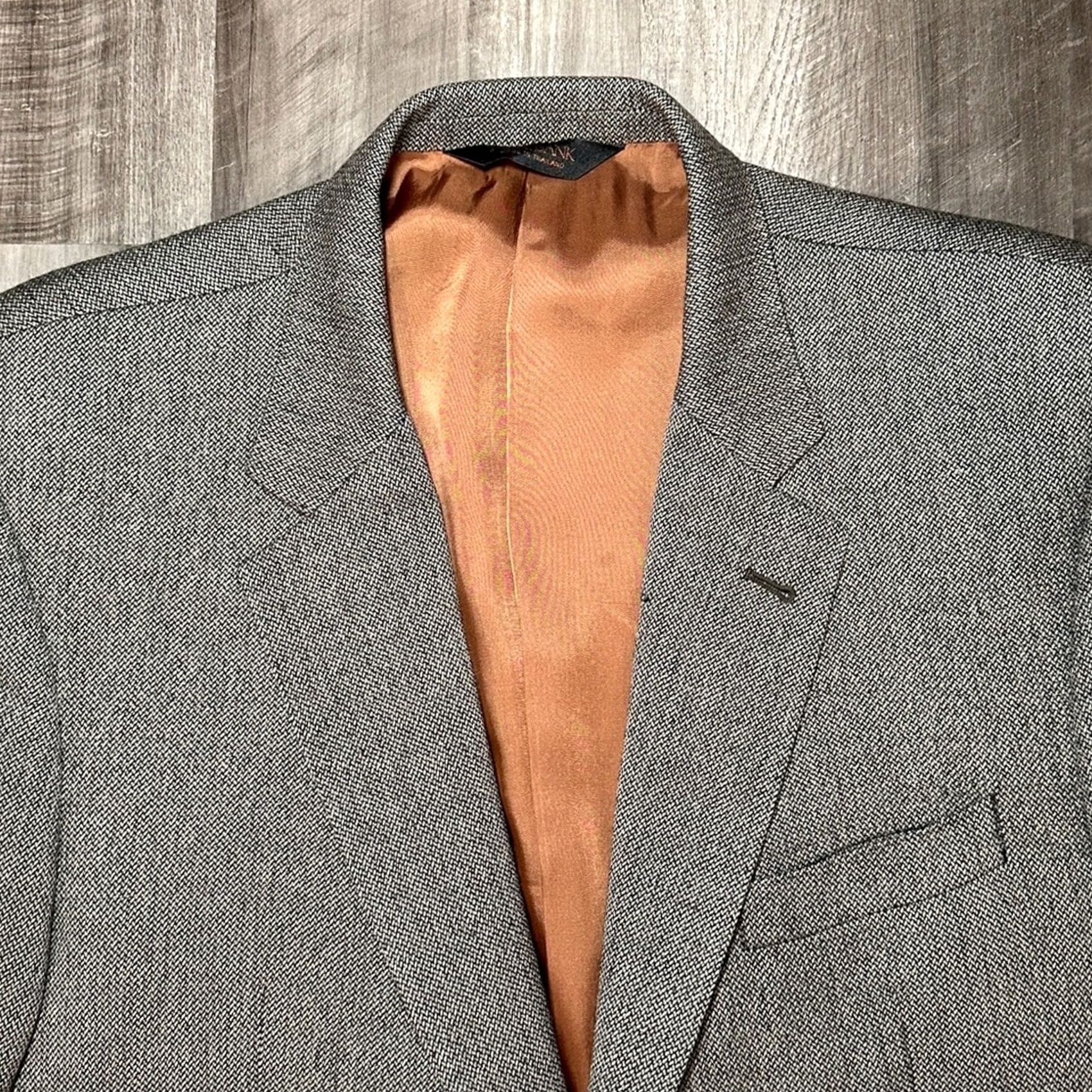 Jos. A. Bank Jos. A. Bank Wool Birdseye Sport Coat 43R Mens Shirt? Size US XS / EU 42 / 0 - 6 Thumbnail