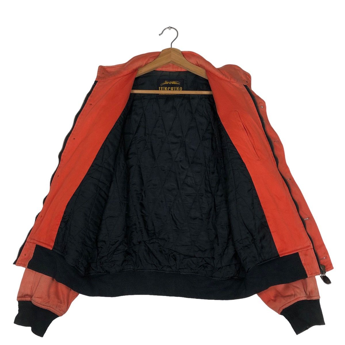 Japanese Brand 🔥Vtg Biker Bomber Jacket Junchino by Junko Koshino Japan Size US M / EU 48-50 / 2 - 11 Thumbnail