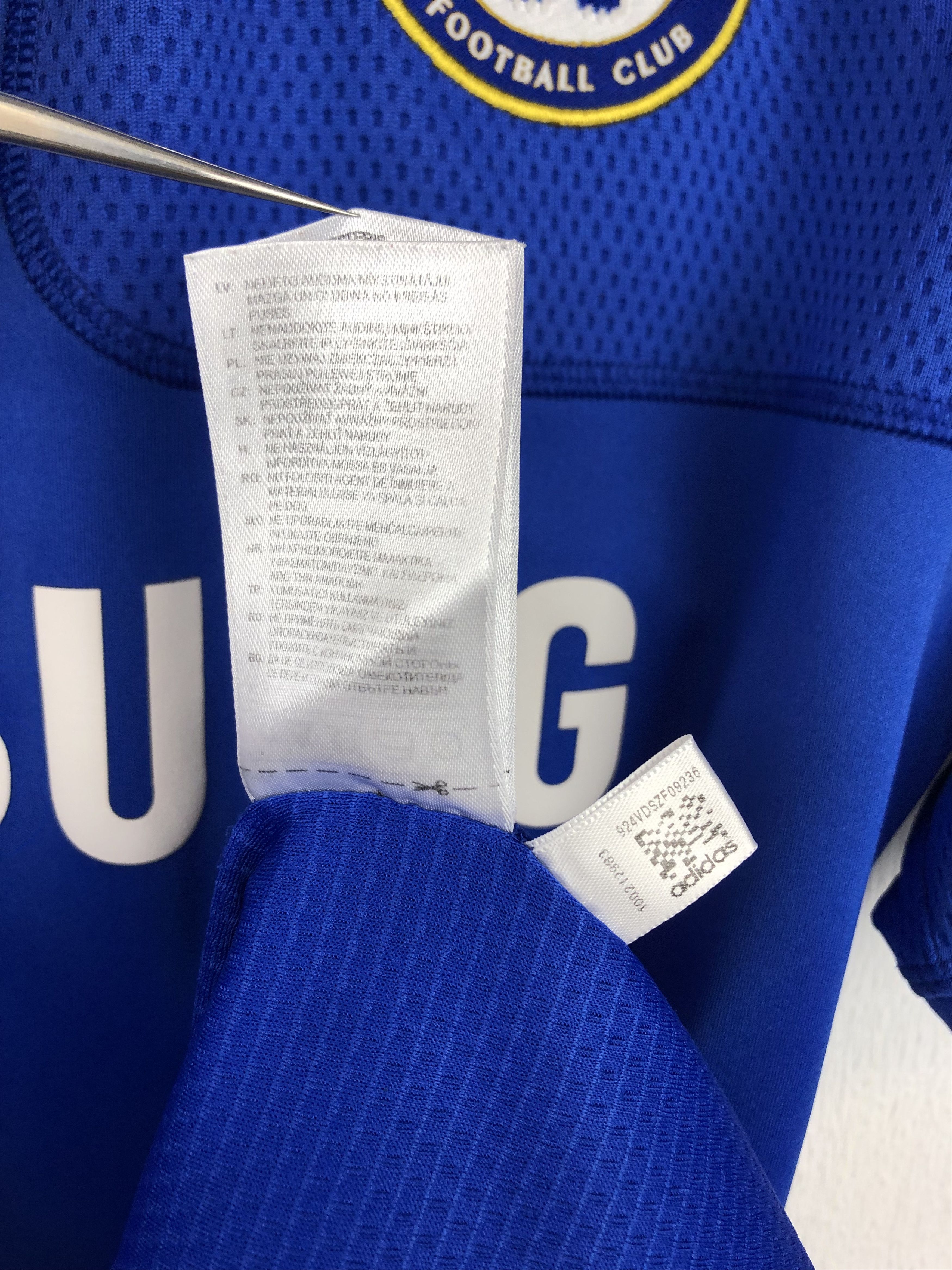 Adidas Chelsea Home football shirt 2009 Soccer Adidas Jersey Size US M / EU 48-50 / 2 - 8 Thumbnail
