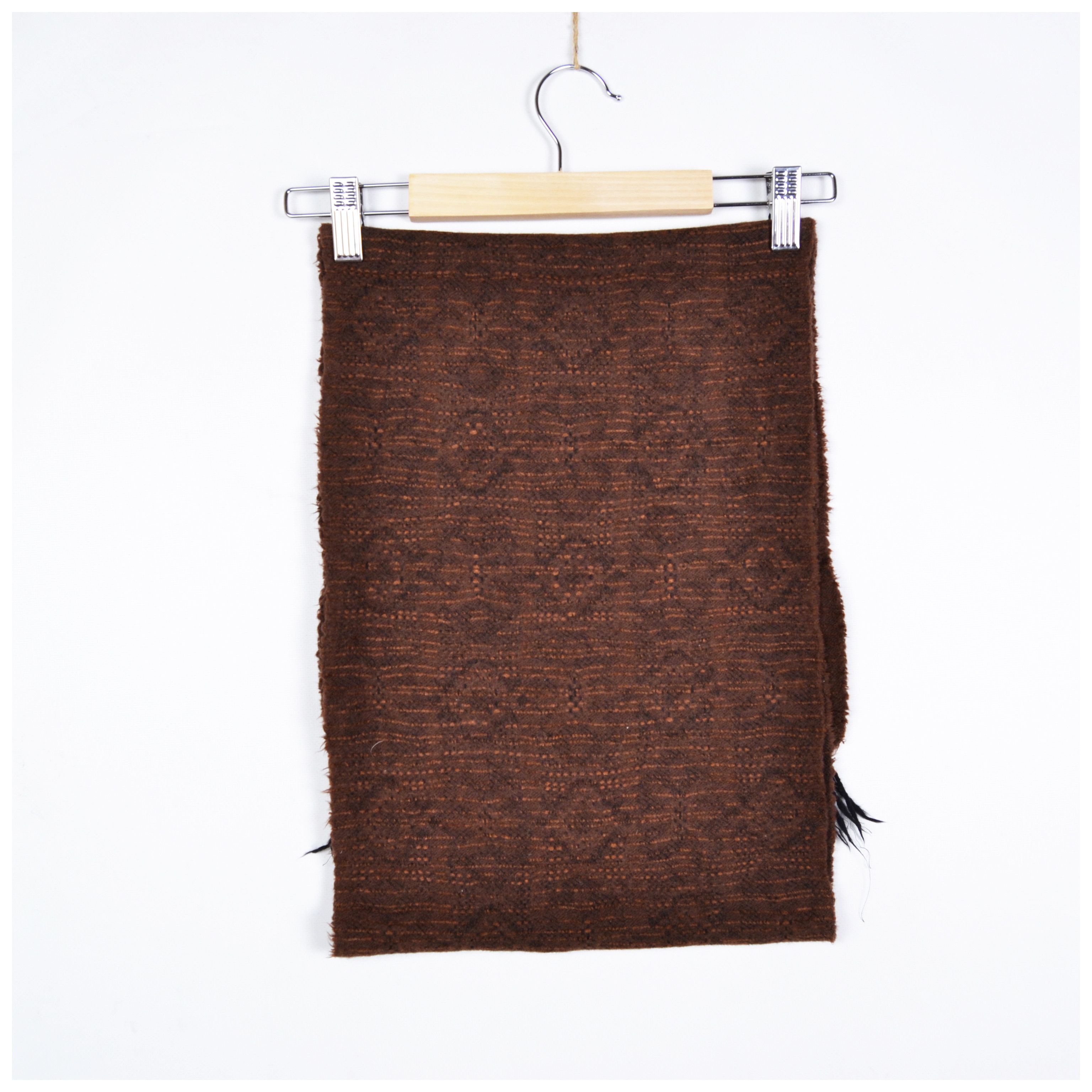 Aquascutum × Vintage Rare! Vintage Aquascutum Wool Scarf With Embroidered Logo Size ONE SIZE - 9 Thumbnail