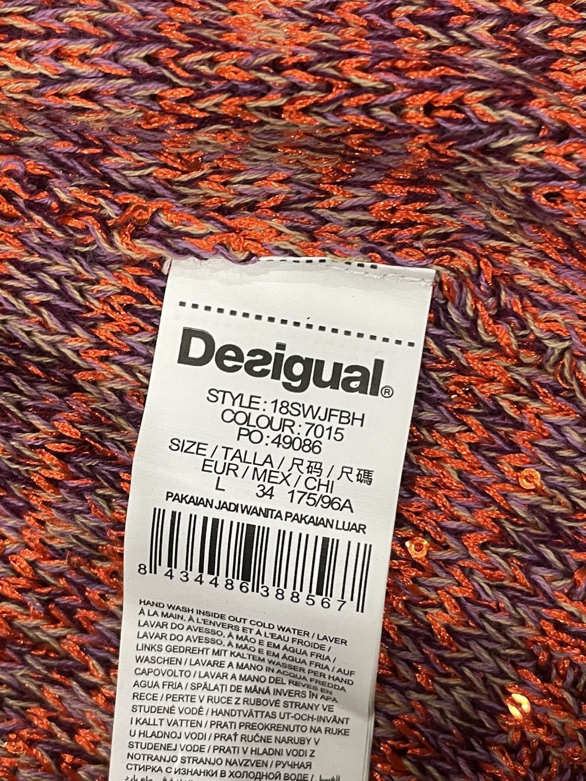 Desigual Desigual Long Cardigan Size L / US 10 / IT 46 - 5 Thumbnail