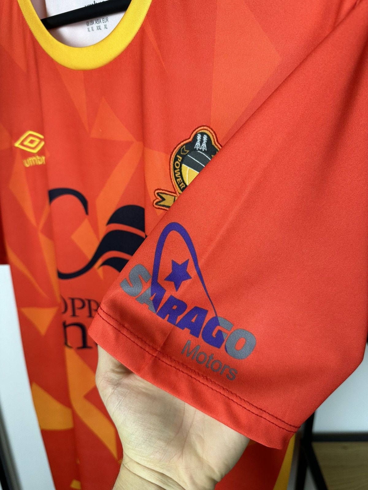 Umbro Power Dynamo FC Umbro Jersey Football Shirt Soccer Zambia Size US XL / EU 56 / 4 - 11 Thumbnail