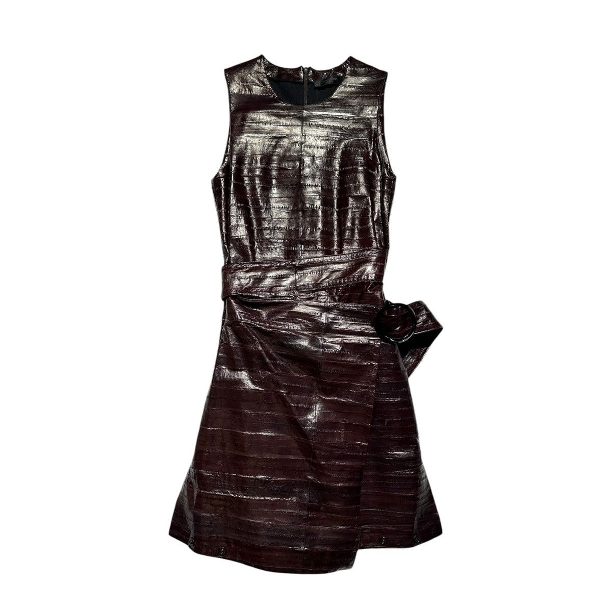 Calvin Klein × Raf Simons 2017 runway Eel skin dress Size XS / US 0-2 / IT 36-38 - 2 Thumbnail