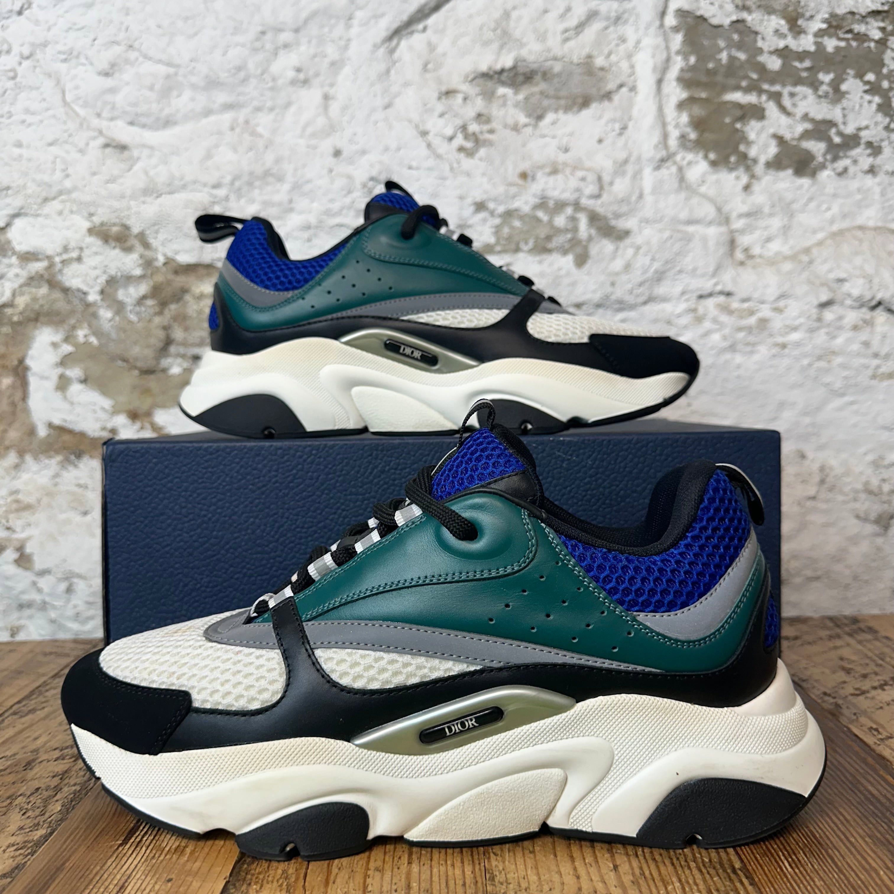 Dior Dior B22 Green White Black Sneaker Sz 9 (42) Size US 9 / EU 42 - 1 Thumbnail